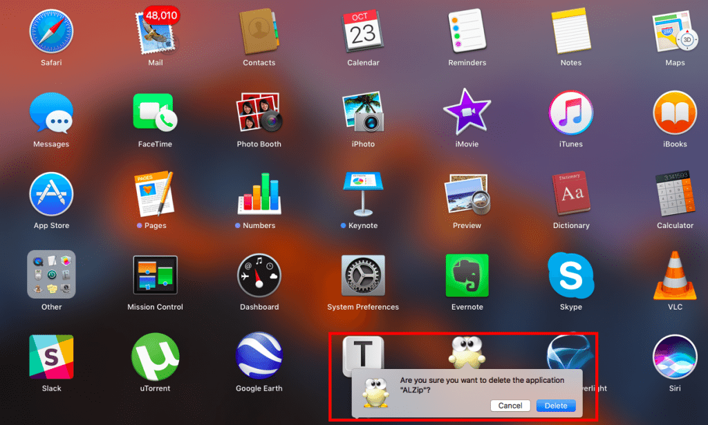 Mac how to delete app password